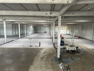 Procurement and project management new construction logistic property in Stolberg