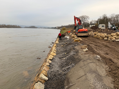 Projektmanagement Rückbau Entnahmebauwerk im Rhein in Mülheim Kärlich